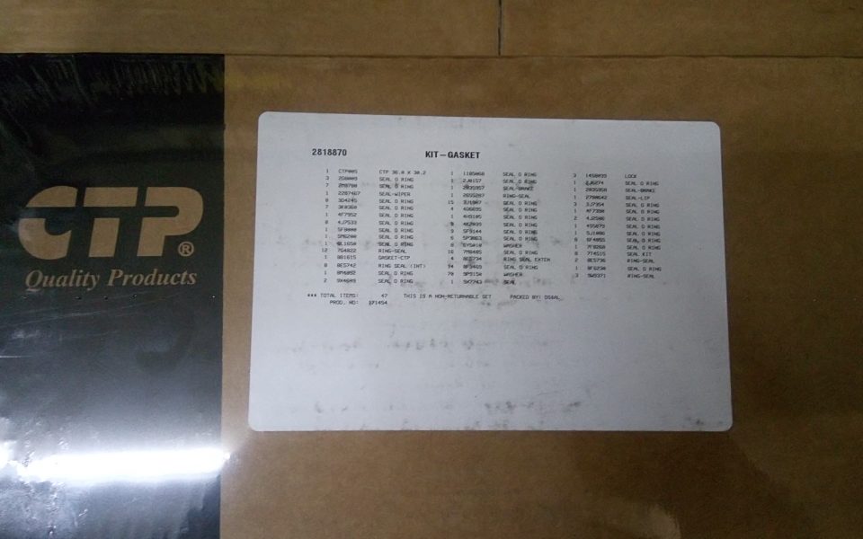 CAT 140H ŞANZUMAN KİTİ