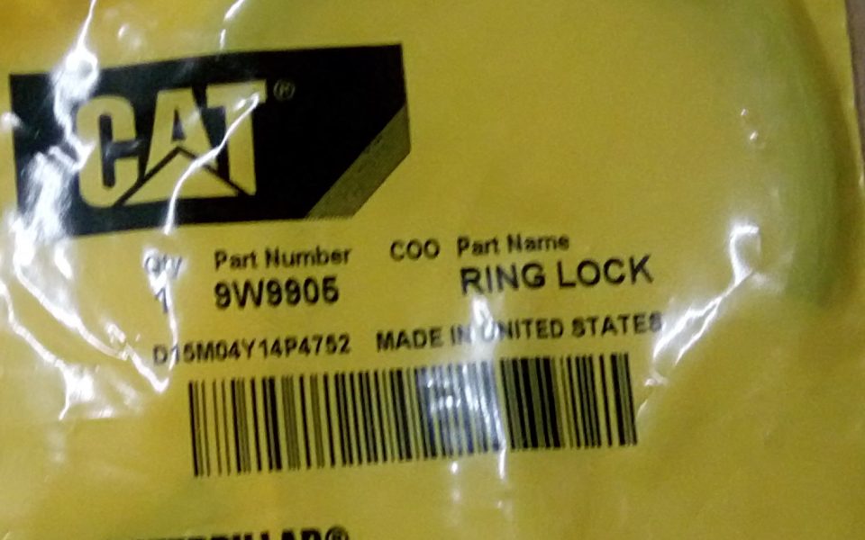 9W9905 CAT RİNG LOCK